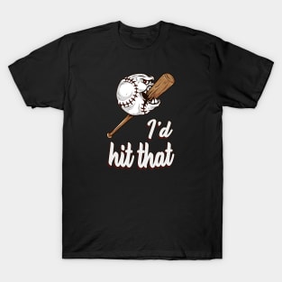 Baseball Cartoon T-Shirt